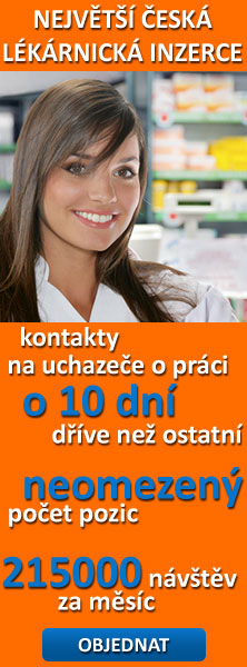 INZERUJTE V NEJNAVŠTĚVOVANĚJŠÍ LÉKÁRNICKÉ INZERCI!